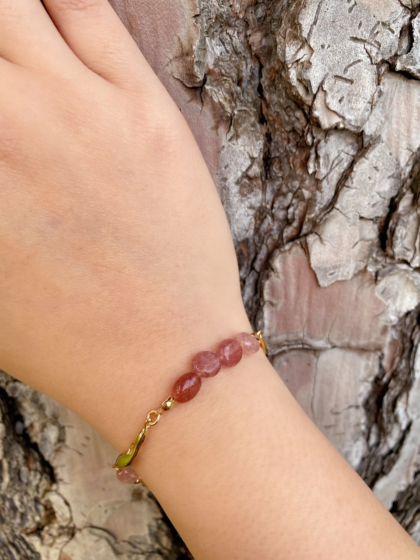 CLEARANCE Love & Joy Bracelet 18K Gold-Plated Silver