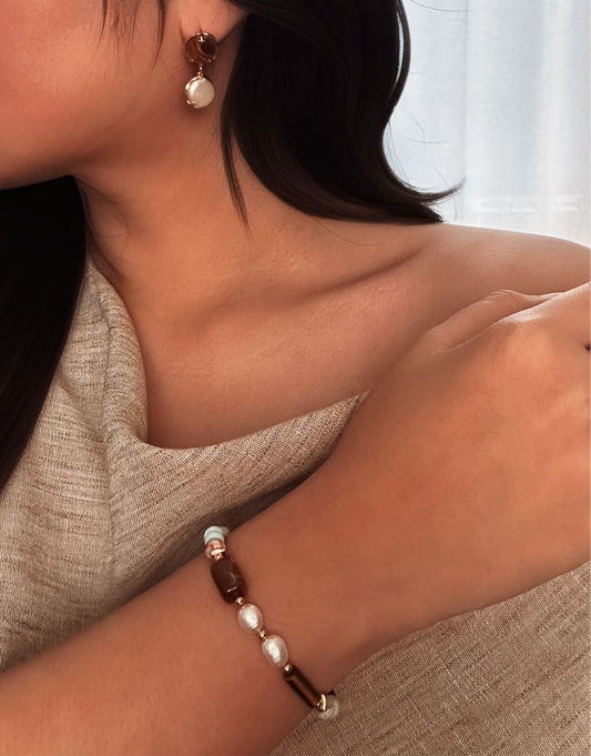 Empower & Attract Bracelet 18K Gold-Plated Silver