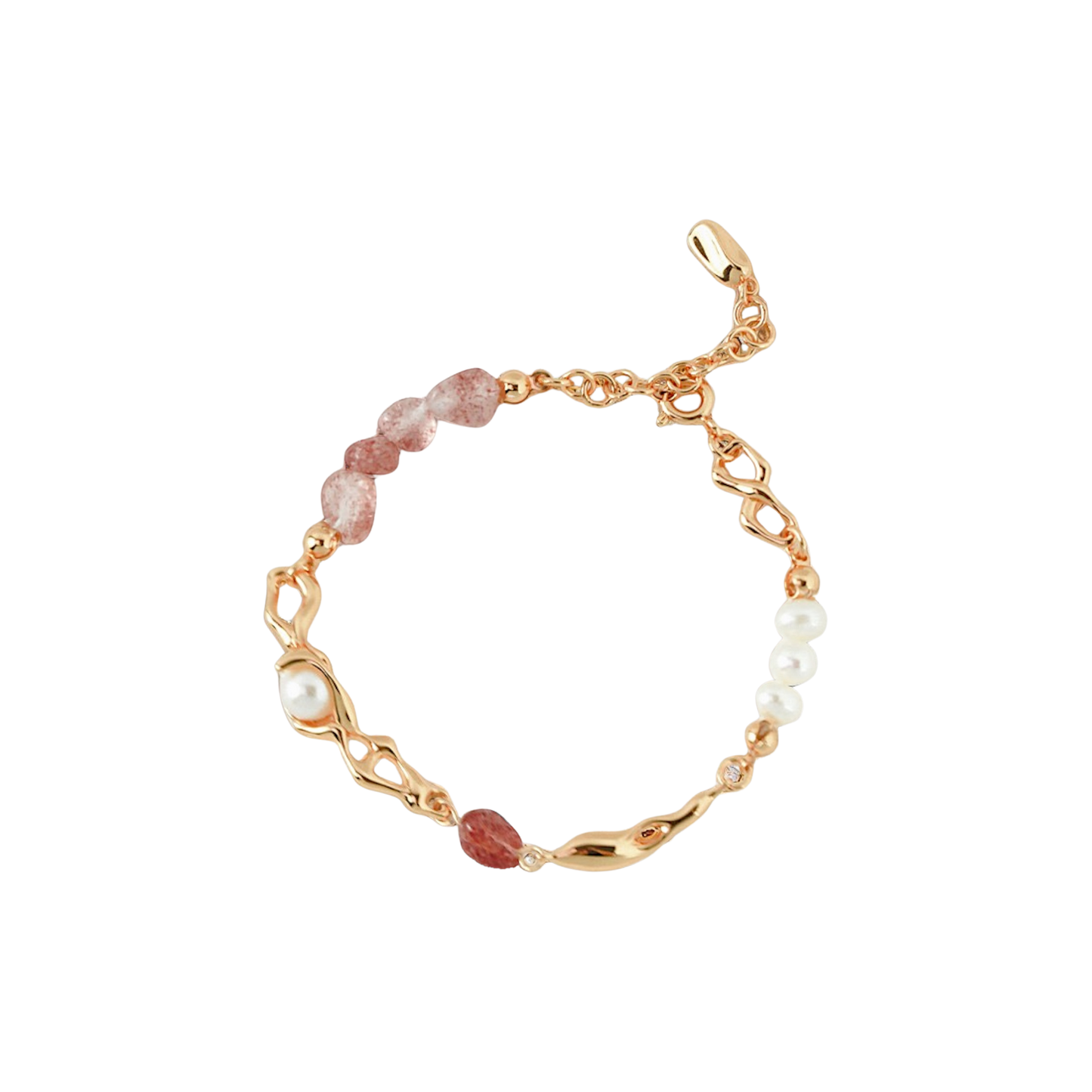 CLEARANCE Love & Joy Bracelet 18K Gold-Plated Silver