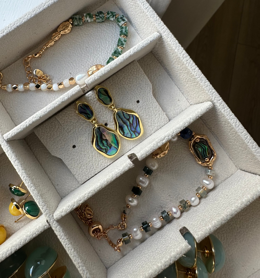 Wealth & All in Control Bracelet 18K Gold-Plated Silver