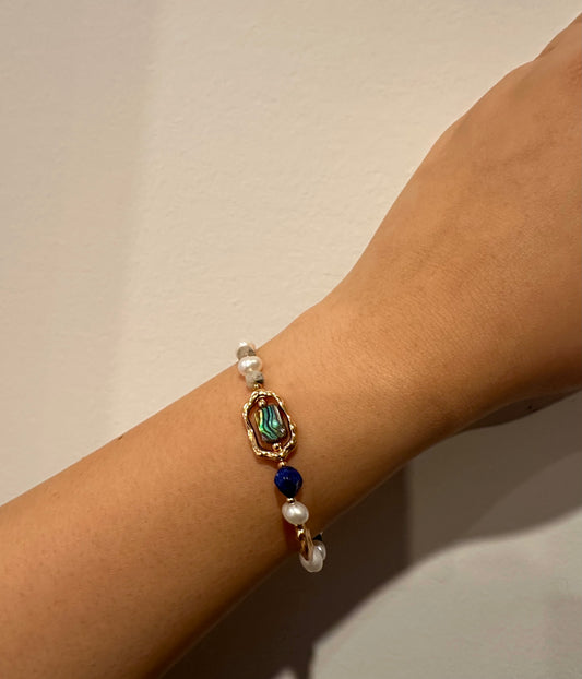 Wealth & Abundance Bracelet 18K Gold-Plated Silver