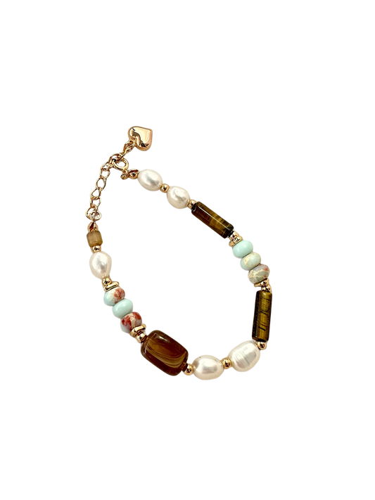 Empower & Attract Bracelet 18K Gold-Plated Silver