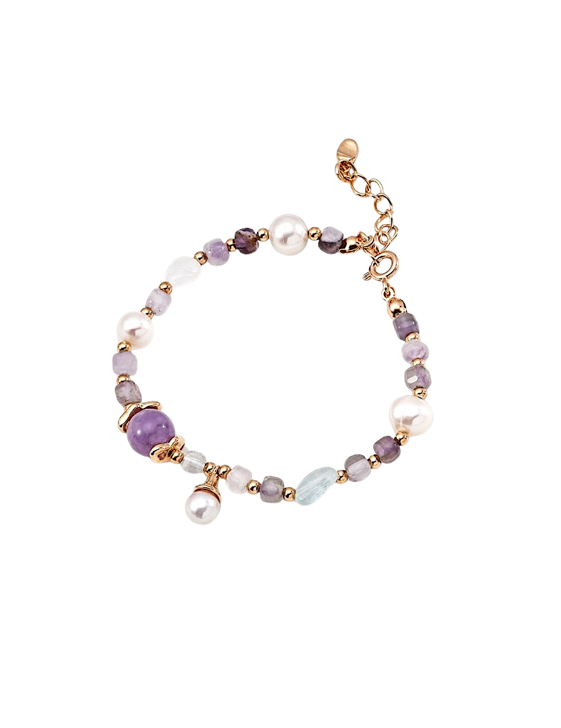 Calm & Spirit Protector Bracelet 18K Gold-Plated Silver