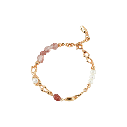 CLEARANCE Love & Joy Bracelet 18K Gold-Plated Silver