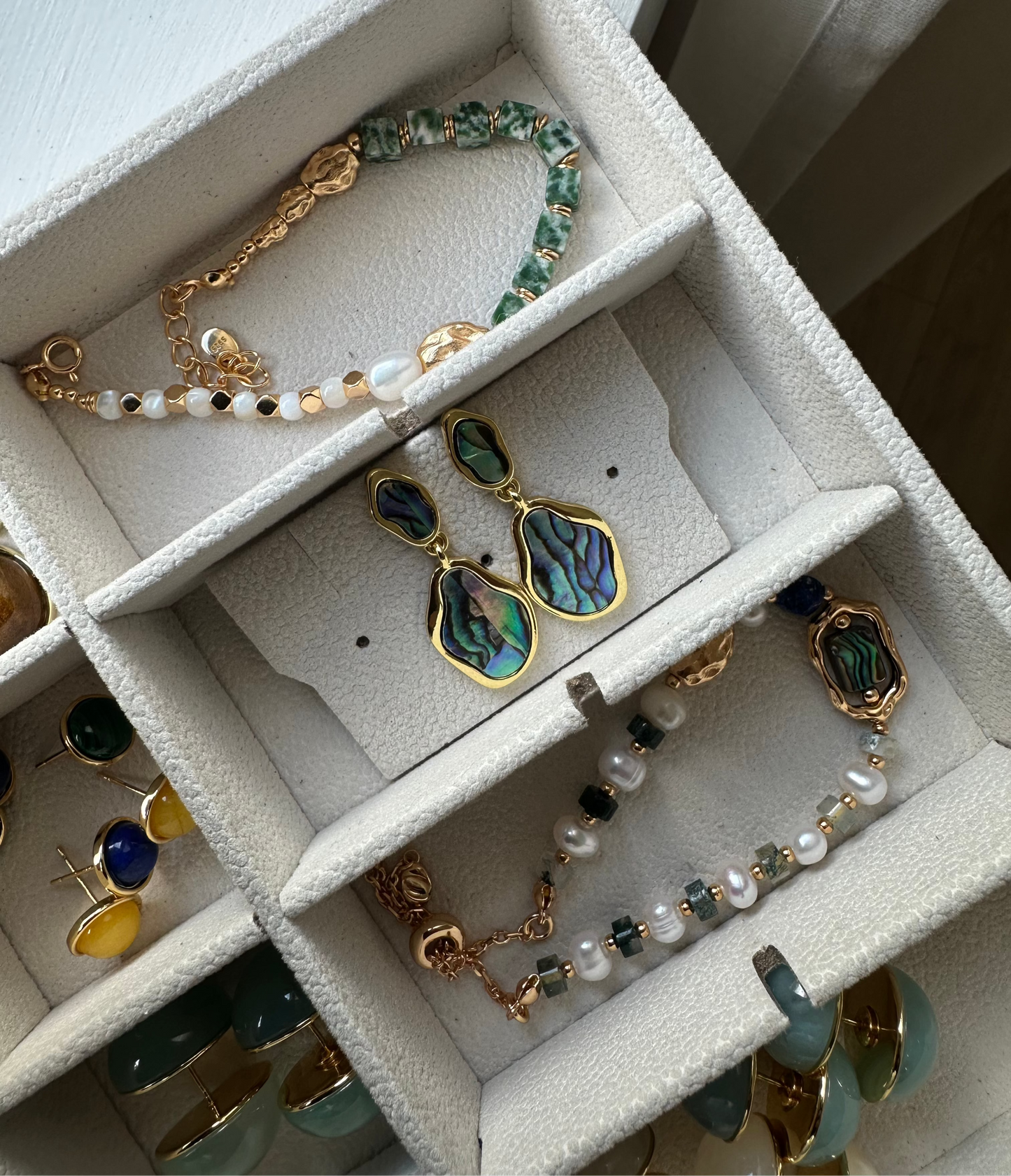 Wealth & Abundance Bracelet 18K Gold-Plated Silver